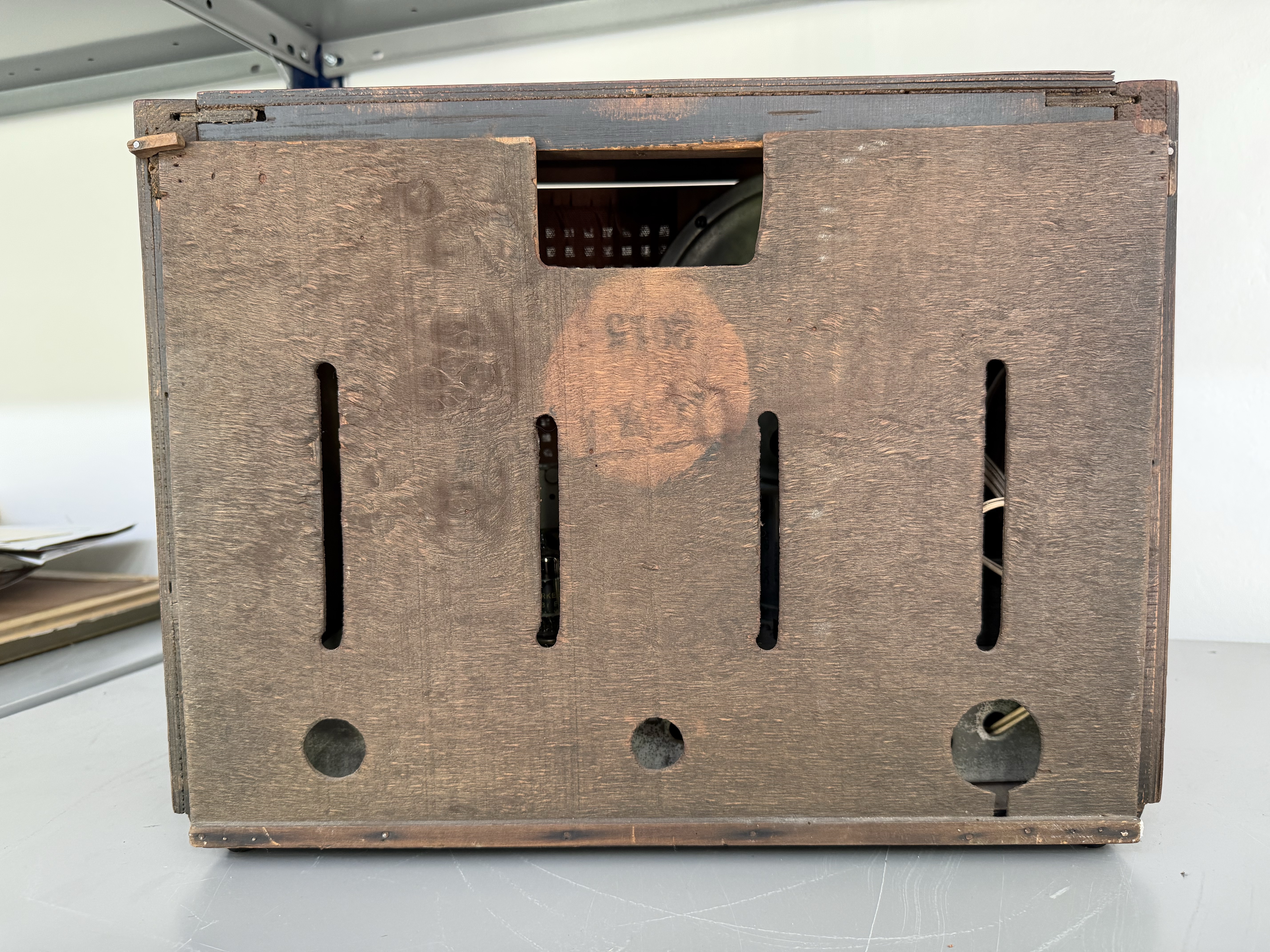 RCA Victor madera vista 2